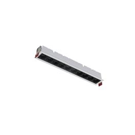 SPOT LINEAR INCASTRAT EL-05 10W 4000K, ALB &amp; NEGRU