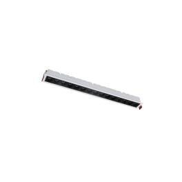 SPOT LINEAR INCASTRAT EL-05 20W 3000K, ALB &amp; NEGRU