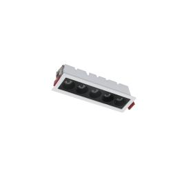 SPOT LINEAR INCASTRAT EL-05 5W 4000K, ALB &amp; NEGRU