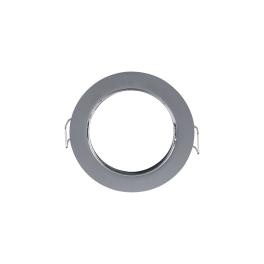 SPOT METALIC ROTUND D80 SATIN NICHEL