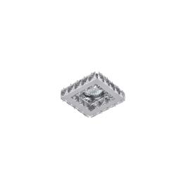 SPOT PATRAT 12V MR16 CRISTAL