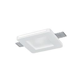 SPOT PATRAT GHIPS DISPERSOR GU10 ALB