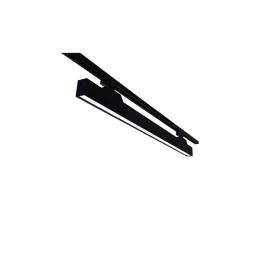 SPOT PE SINA T30 2-LINII 24W 30&amp;degCCT NEGRU