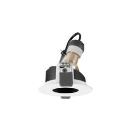 SPOT ROTUND INCASTRAT  R6870 GU10, ALB