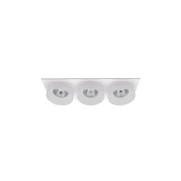 SPOT TRIPLU PATRAT ALB/ALB SA-045/3