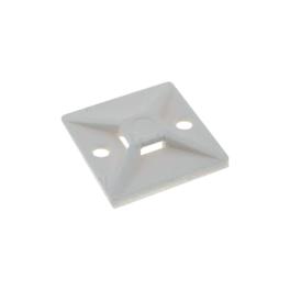 SUPORT CU ADEZIV PENTRU BRIDE MT-25 (100BUC) ALB