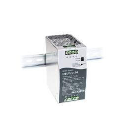 Sursa 24 Vcc/20A cu Modul Buffer pt sina DIN
