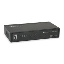 Switch 8xRJ45 10/100/1000 Silent, sursă alim. externă, Desk