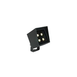 Syros LED 6W 550lm 3000K Ra80 220-240V IP65 antracit