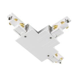 T-connector  S-TRACK 3-phase-încastrata șină ,IP20,alb