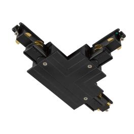 T-connector  S-TRACK 3-phase-încastrata șină ,IP20,negru