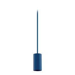 Tacito fitting E27 with cable gentian blue (RAL 5010)