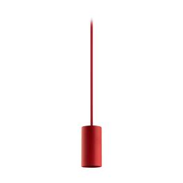 Tacito fitting E27 with cable traffic red (RAL 3020)
