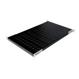 Tavă fixă 19", 1U, 50kg, D720, negru RAL 9005