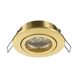 Tedo Pro 50W GU10 round brass IP20