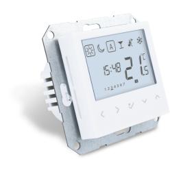 Termostat digital montaj în ramă 55x55 RAL9010