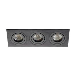 Terni Pro square / 3-fach / swivelling 50W black IP20