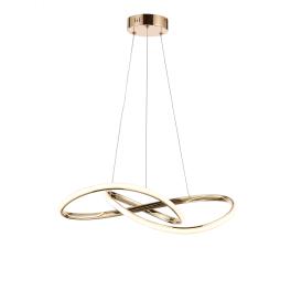 TINA LED PENDANT 33W 3000K, FRENCH GOLD