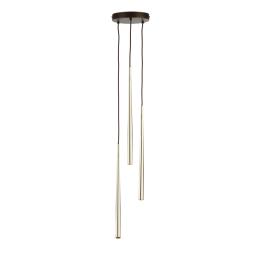 TK LIGHTING PENDANT PIANO 10117 3XG9 BLACK/GOLD