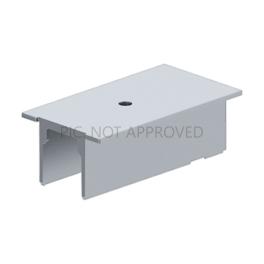 TRACK ON RECESSED COVER 3-PHASE POWER FEED DALI argintiu