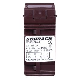 Transformator de curent 200/5A, D=21mm, clasă 0,5