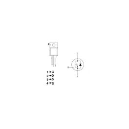 TRANZISTOR MOS CANAL N 800V 3.5A 125W