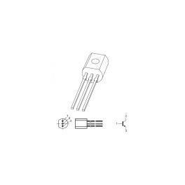 TRANZISTOR PNP MEDIE PUTERE 20V 1A