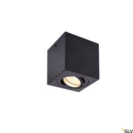 TRILEDO CL, indoor ceiling light, QPAR51, black, max 10W