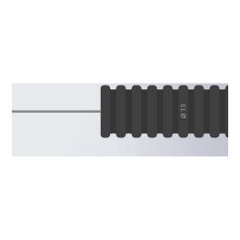 Tub flexibil cu fir de tragere DAX-1F DAX T13FT 100M