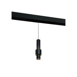 TUBE PL LED 7W 490lm 930 IP20 48VDC 10°/38° negru