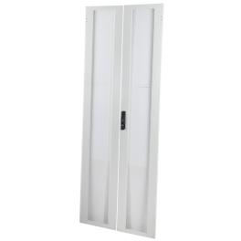 Ușă dublă metal perforată 80% pentru DT 32U, W=800, RAL7035