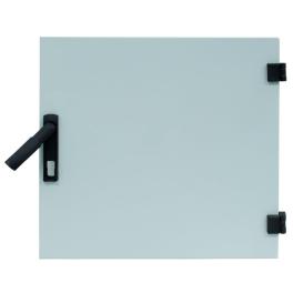Uşă metalică pt dulap DW 6U, 600mm, RAL7035, fără broască