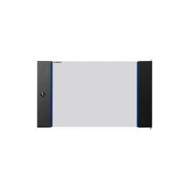 Ușă sticlă pentru DTWB 7U, W=600, RAL9005, negru