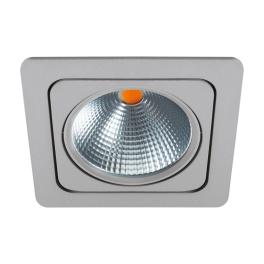 Vascello G1" swivelling 19W 2700K silver IP20