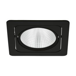 Vascello G1" swivelling 19W 4000K black IP20