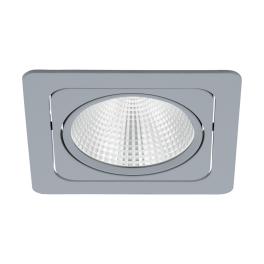 Vascello G1" swivelling 19W 4000K silver IP20