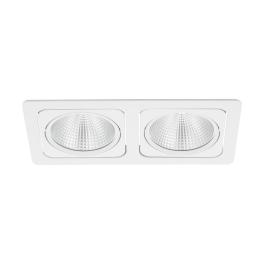 Vascello G2" swivelling 2 x 19W 3000K white IP20