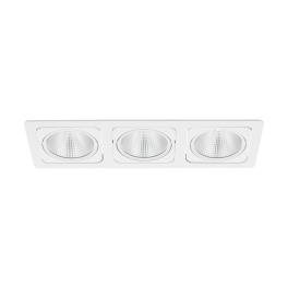 Vascello G3" swivelling 3 x 19W 3000K white IP20