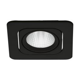 Vascello P1" swivelling 7W 3000K black IP20