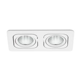 Vascello P2" swivelling 2 x 7W 3000K white IP20
