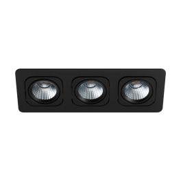 Vascello P3" swivelling 3 x 7W 2700K black IP20