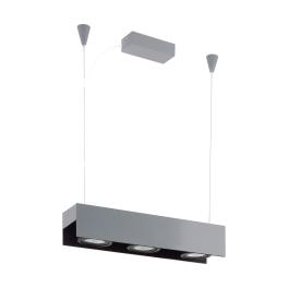 Vidago Pro DALI dimmable 3x9W 4000K silver /black IP20