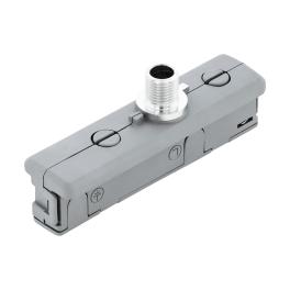 "Villanova 1" / 1-Phase Adapter with strain relief grey