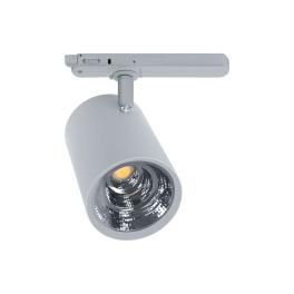 VILLANOVA 2 3-PHASE LED-SPOT argintiu 20° 3000K DALI