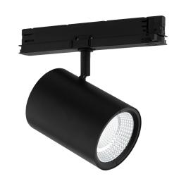 VILLANOVA 2 3-PHASE LED-SPOT negru 40° 4000K DALI