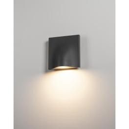 VILUA II WL , antracit, 3000K IP54 100° 810lm