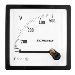 Voltmetru 48*48mm, 500V, AC