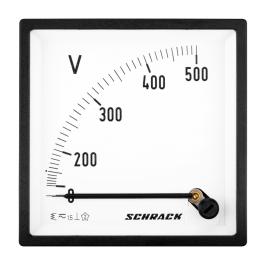 Voltmetru 96*96mm, 500V, AC