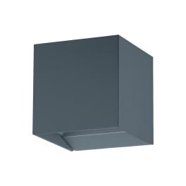 Wall luminaire dir./ind., 2 x 3,3W 3000K anthracite RAL7016