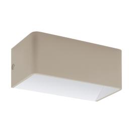 Wall luminaire "Sania 3" 10W 3000K taupe, white IP20
